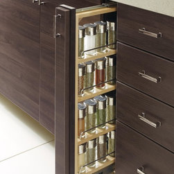 Organizing Features: Pull-out spice rack - Spice Jars And Spice Racks