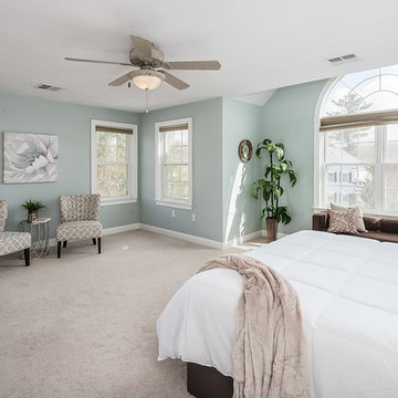 Staged Master Bedroom North Attleboro