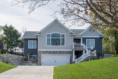 Example of an exterior home design in Other