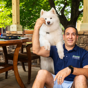 Outdoor Living Space Designed for Family & Pets