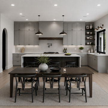 Modern Transitional Brentwood | East Highlands Naperville, IL