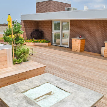 Swanky Rooftop Garden Remodel