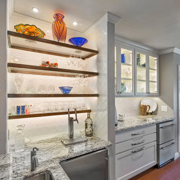 Hello, Open & Flowing Floor Plan! A Complete Kitchen & Bar Area Remodel