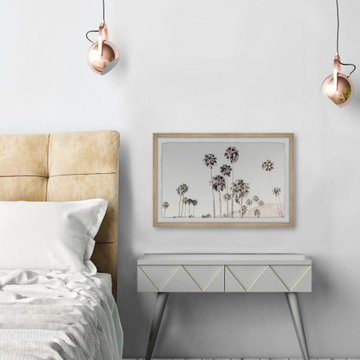 "Palm Tree Overload" Framed Painting Print