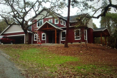 Inspiration for a timeless exterior home remodel in Portland