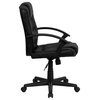 MFO Mid-Back Leather Office Chair