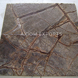 Indian Rain Forest Brown Antique Marble - Wall & Floor Tiles
