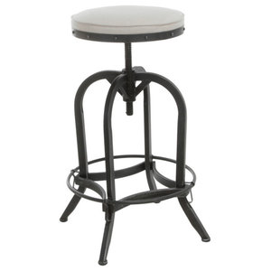 Miller Lite Swivel Bar Stool With Back Retro Contemporary Bar Stools And Counter Stools By Trademark Global Houzz