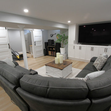 From Dark & Unfinished to the Ultimate Hangout Spot!