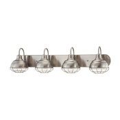 Millennium Lighting 5424 Neo-Industrial 4 Light Bathroom Vanity Light