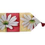 Tache Home Fashion - Tache Spring Decorative Loves Me Not  Tapestry Table Runners, 13"x67" - Finish off your spring cleaning with this beautiful Table Runners. Bring the warmth of the coming month into your home. Spring has sprug!