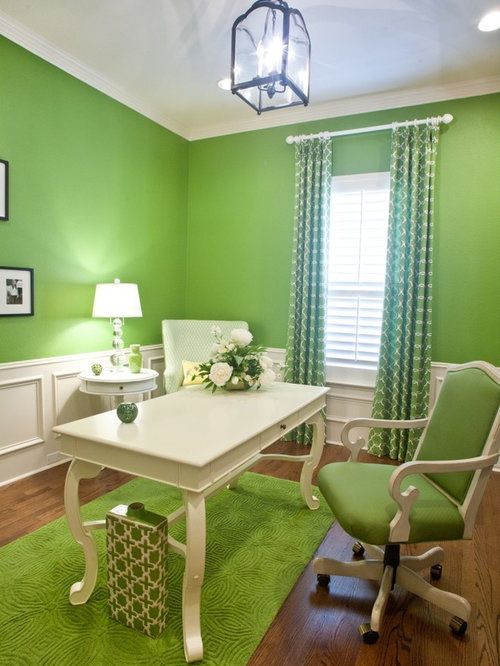 Bright and Cheerful Home Office