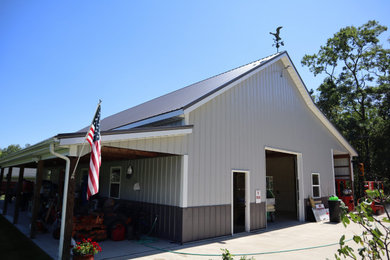 Spray foam Pole barn