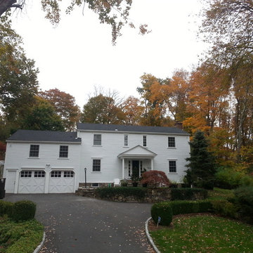 6 1/4" HardiePlank Cedarmill Arctic White Arctic White Hardie Trim Westport