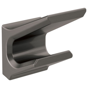 Delta 79936 Pivotal Double Robe Hook - Black Stainless
