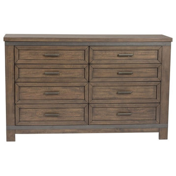 Liberty Furniture Thornwood Hills 8-Drawer Dresser