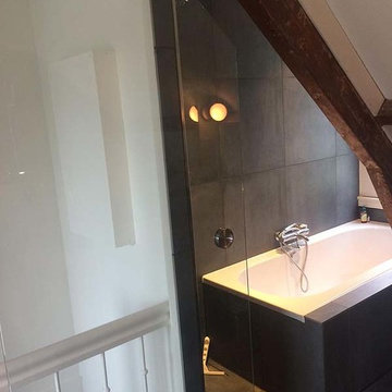 Verbouwing zolderverdieping Robijnstraat Amsterdam