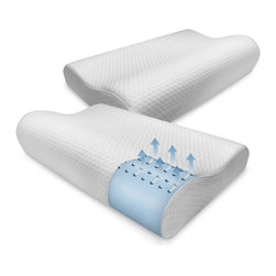 SensorPedic Luxury Extraordinaire Contour MF Bed Pillow - Products