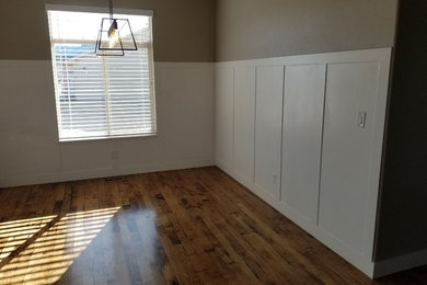 Dining room - country dining room idea in Denver