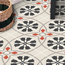 Vinyl Floor Tile Sticker, Tulipano Floor Panel, Set of 2