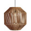 Leather and Iron "Nest" Lamp