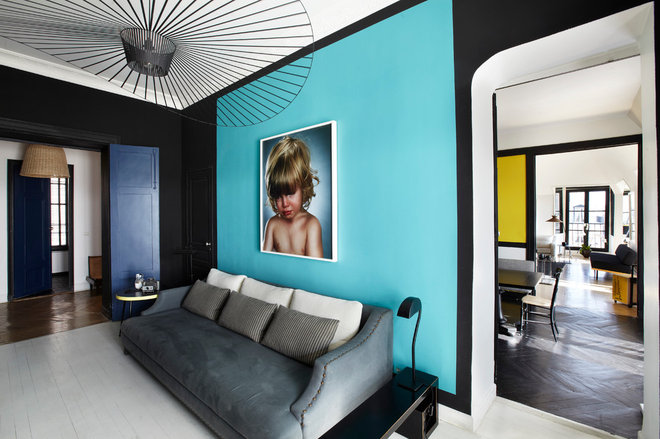Contemporary Living Room by Sarah Lavoine - Studio d'architecture d'intérieur