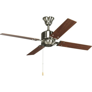 North Park 52" 4-Blade Ceiling Fan, Brushed Nickel