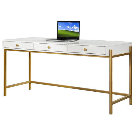 Office Desk With Polished Paint, 1