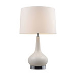 Hammered Ceramic Pot Table Lamp - Transitional - Table Lamps - by ...