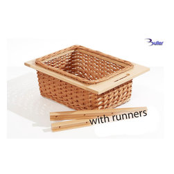 Wicker Basket Drawer - Kitchen Drawer Dividers