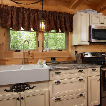 Hubbard-Rhodes Log Home - Kitchen