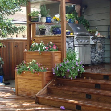 Exotic Decking, Fencing, Stairs, Planter Boxes, and Pergola