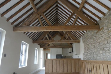 Inspiration for a rustic home in Oxfordshire.