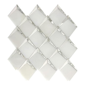 Arrowhead Pearl Marble Mosaic Tile