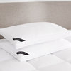 Five Queens Court Elite 300 TC Sateen Cotton Down Alternative Firm Pillow, 20x36