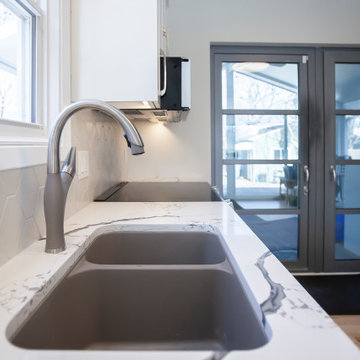 Extended Galley Kitchen