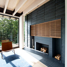 shake fireplace