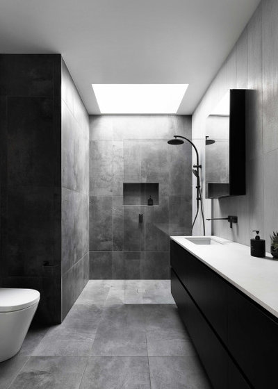 Contemporary Bathroom by C. Kairouz Architects