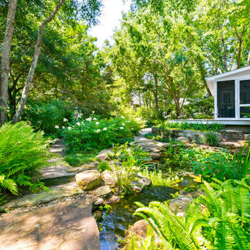 Backyard Koi Pond-James Island
