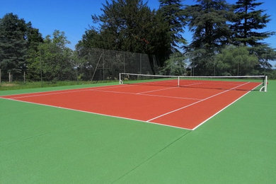 Construction/Rénovation/Régénération/Entretien courts de tennis