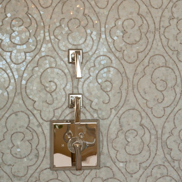 Robeson Design Spectacular Mosaic Tile Steam Shower