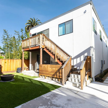Two-Parcel ADU & Addition Infill in Berkeley
