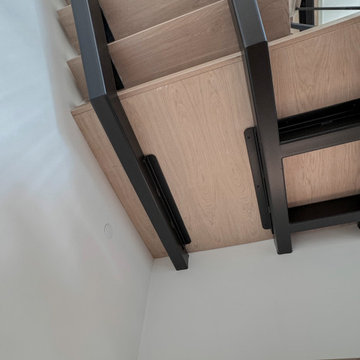 Project #122 | Freestanding Steel & Wood Staircase