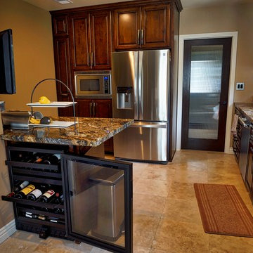 Remove Kitchen Soffit, Kitchen re-design with Custom Pantry Cabinets
