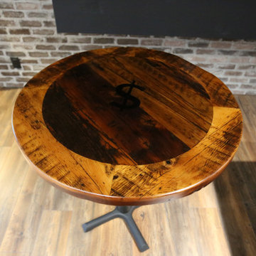 Restaurant Tables & Table Tops Made Of Reclaimed Wood