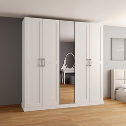 Wardrobe 88 1/2&Prime; In-stock - Armoires And Wardrobes