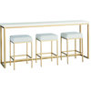 Love Joy Bliss Console Table Alabaster