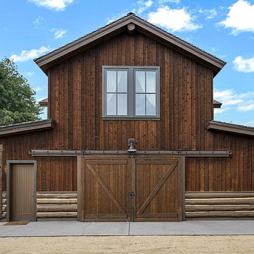 Vandevert Ranch Historic Homestead with NanaWall Aluminum Clad Folding Doors