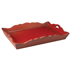 Buy Sheesham Wood Handcrafted Medium Serving Trays at the best