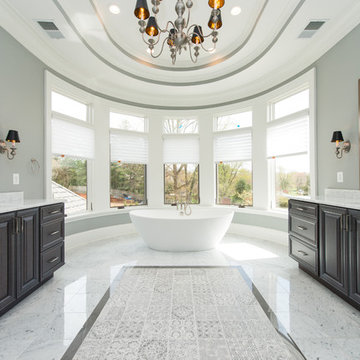 Custom Home in McLean, VA (9 Different Natural Stones)